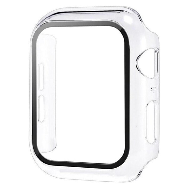 44mm For Apple Watch iWatch Ultra 8 SE 7 6 5 4 Screen Protector Case - Clear
