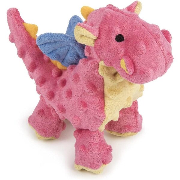 JOYBUY Dragon Plush Dog Toy – Large Durable Coral Chew Toy