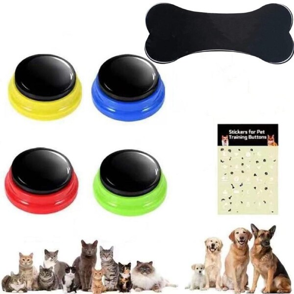 JOYBUY Talking Button Starter Kit – Recordable Dog Training Buttons