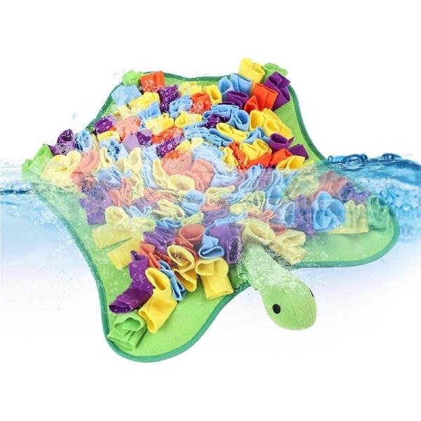 JOYBUY Turtle-Shaped Sniffing Mat – Nose Work Activity Dog Toy