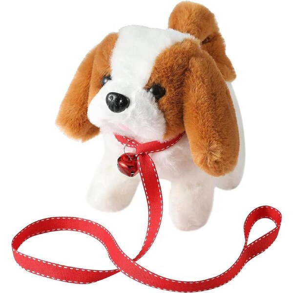 JOYBUY Walking Dog Toy –for Kids Ages 2-8, Toy Puppy with Sound
