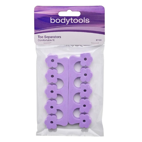 Bodytools Toe Separators 1 Pair Assorted Colours