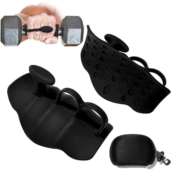 Anti-Slip Ergonomic Silicone Hand Grips for Palm Protection