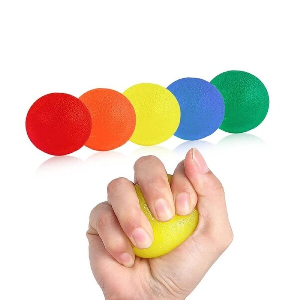 Hand Grip Strength Ball for Wrist Rehab and Stress Relief Training