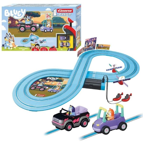Carrera First Bluey & Bingo Race 2.4m