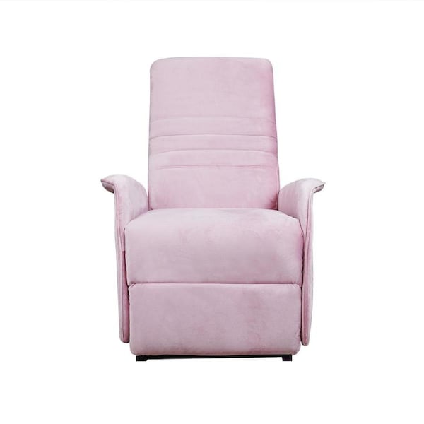 HelloFurniture Tully Pushback Recliner Chair Pink