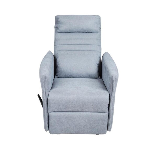 HelloFurniture Eden Rocking Recliner Chair Light Grey