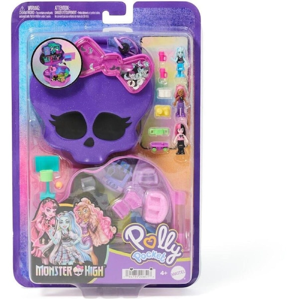 Polly Pocket Monster High Compact Playset