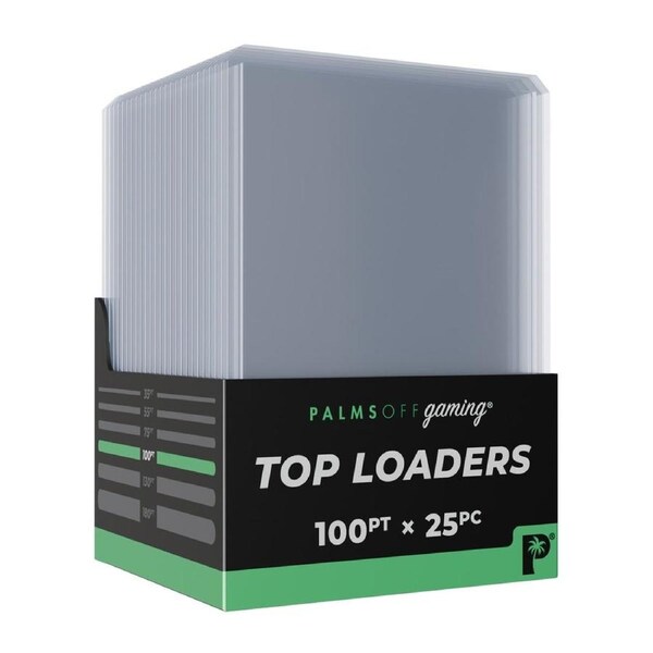 Palms Off Gaming 100pt Top Loaders (25pc)