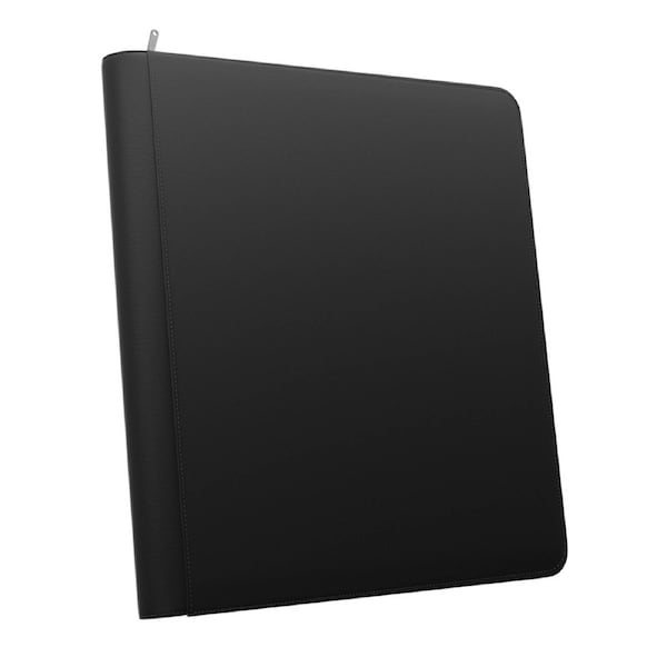 Palms Off Gaming Stealth 12 Pocket Zip Binder (Black)