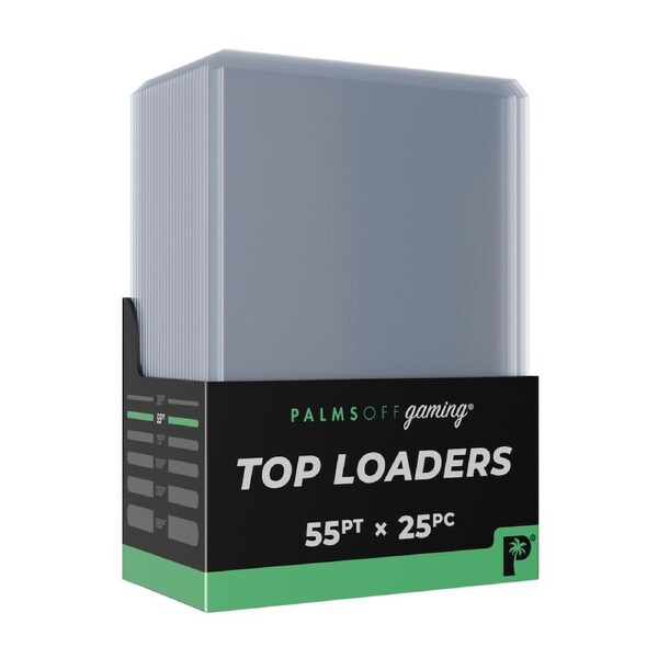 Palms Off Gaming 55pt Top Loaders (25pc)