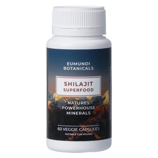 Eumundi Botanicals Shilajit 60 Capsules