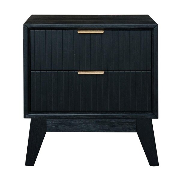 Matilda Bedside Table Black