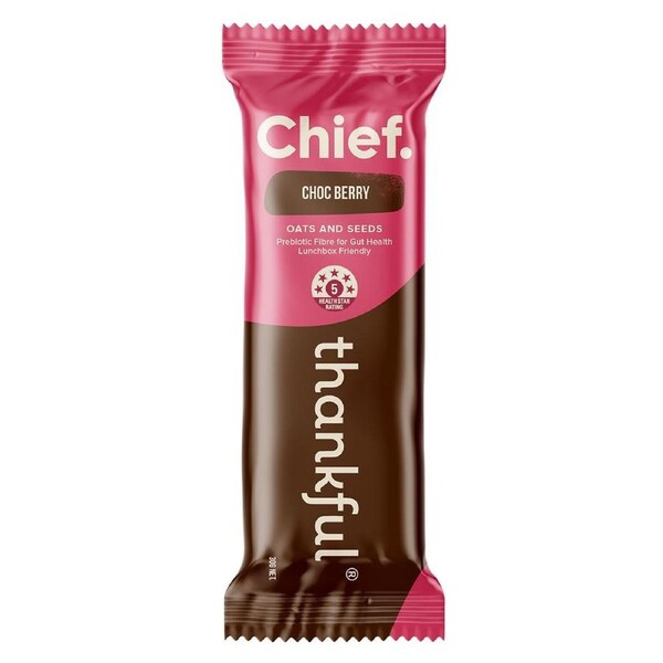 Chief Nutrition Thankful Bar Choc Berry 30g