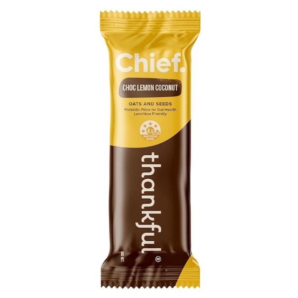 Chief Nutrition Thankful Bar Choc Lemon Coconut 30g