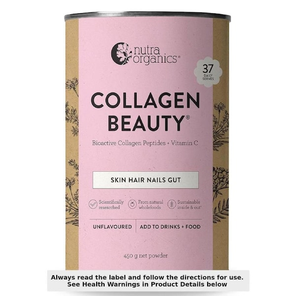 Nutra Naturals Collagen Beauty Powder Unflavoured 450g