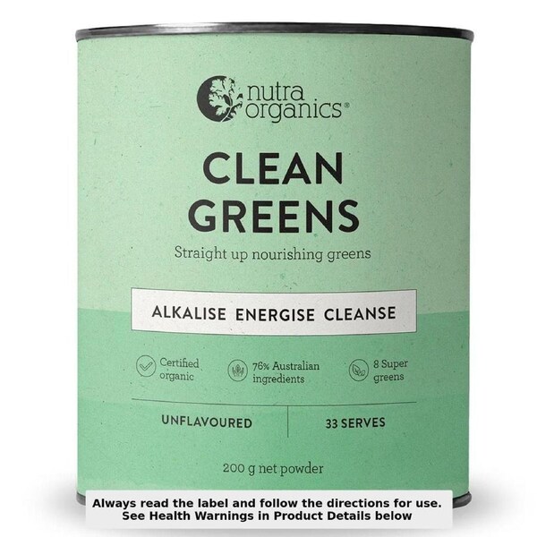 Nutra Naturals Clean Greens Powder 200g