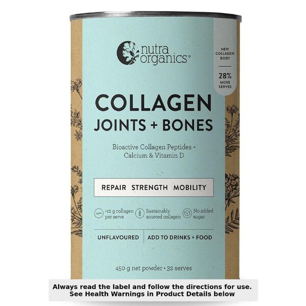 Nutra Naturals Collagen Joints & Bones Powder 450g