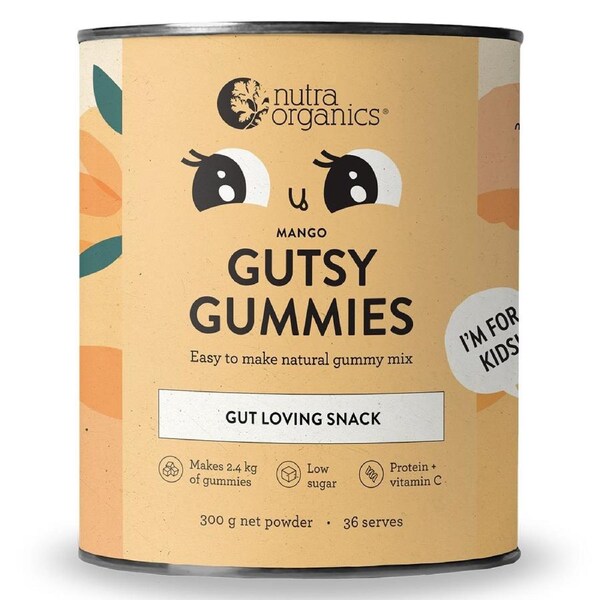Nutra Naturals Gutsy Gummies - Mango 300g