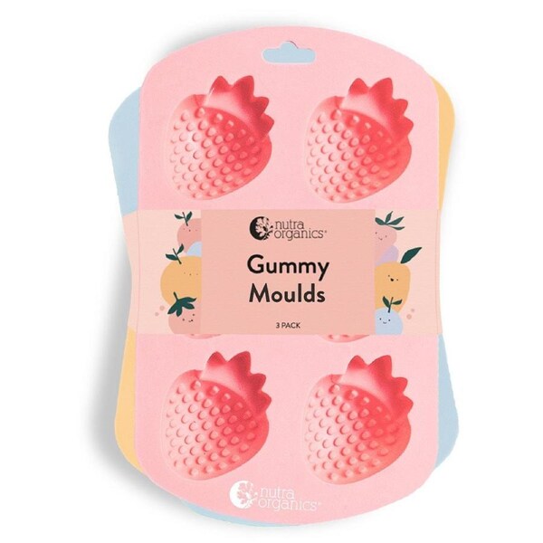 Nutra Naturals Gummy Moulds 3 Pack