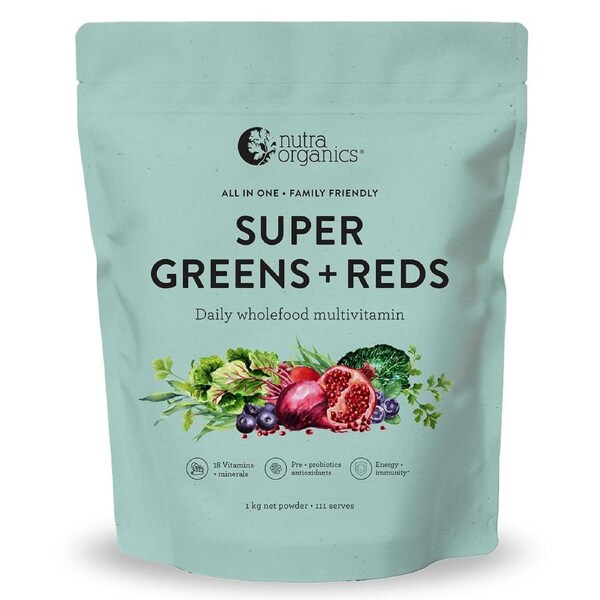 Nutra Naturals Super Greens + Reds Powder 1kg