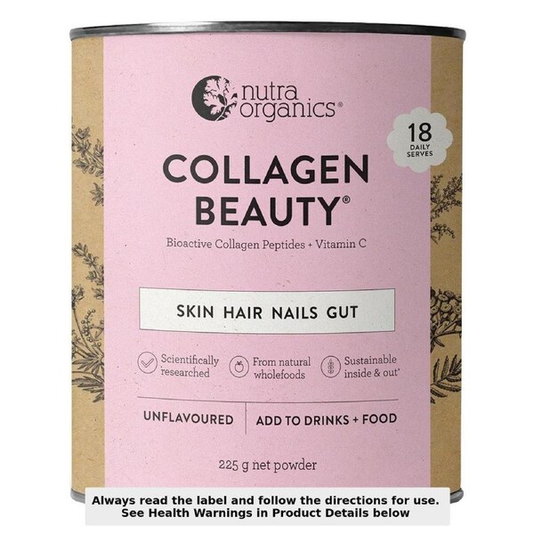 Nutra Naturals Collagen Beauty Powder Unflavoured 225g