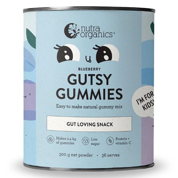 Nutra Naturals Gutsy Gummies - Blueberry 300g
