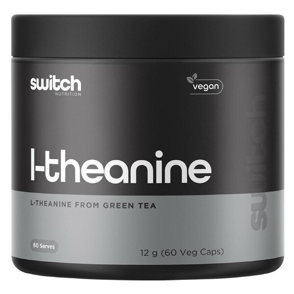Switch Nutrition L-Theanine From Green Tea 60 Capsules