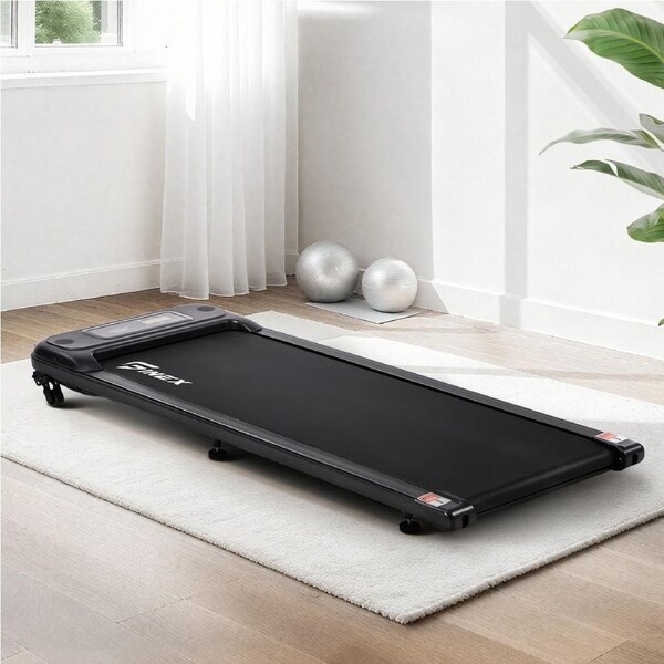Finex Electric Walking Pad Under Desk Treadmill Home Office Gym Fitness Incline