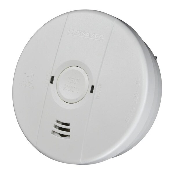 PSA 240VAC Photoelectric Smoke Alarm with 9V Battery Backup (6 Pack)