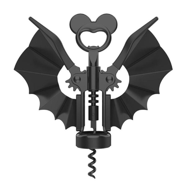 Catzon 2-in-1 Bottle Opener Bat Shape Beer Corkscrew Gifts for Wine Lovers