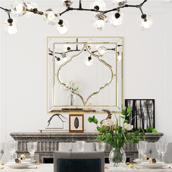 Gorgeous Silver Wall Mirrors: Decorative Accent & Art Mirror (60/80cm)