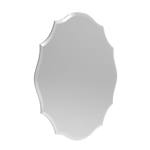 Large Irregular Wall Decor Mirror for Bathroom Vanity