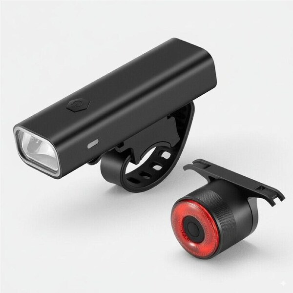 Waterproof Rechargeable Bike Light Set