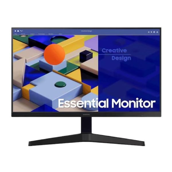 Samsung 24' S31 Essentia FHD Monitor 1920 x1080 75Hz 16:9 250cd/m2 IPS HDMI D-Sub Tilt VESA 100:100mm Viewing Angle Eye Saver Game Picture Black LS24C310EAEXXY