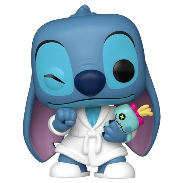 Disney - Lilo & Stitch - Stitch in Robe Pop! VInyl Figure