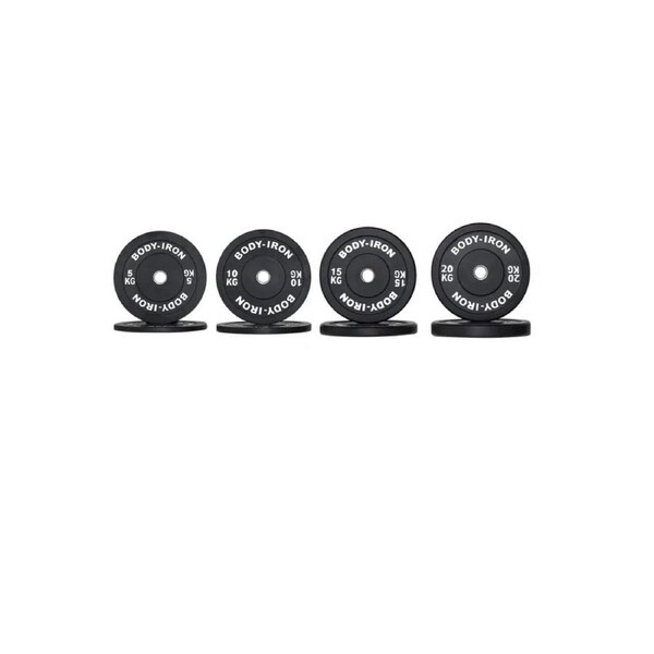 100kg Bumper Plate Set