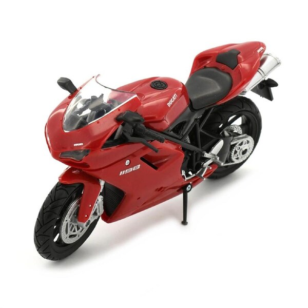 NewRay Licensed 1:12 Scale Ducati 1198 Diecast Model Bike Red
