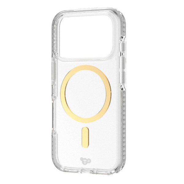 Tech21 EvoCrystal MagSafe Case for iPhone 17 Pro - Metallic Gold