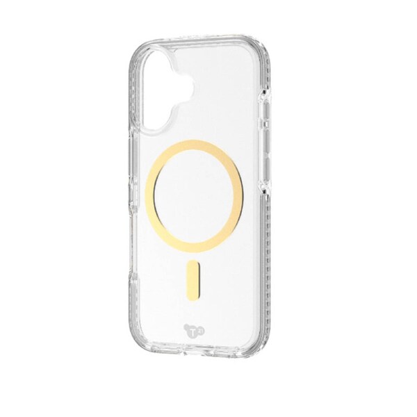 Tech21 EvoCrystal MagSafe Case for iPhone 17 - Metallic Gold
