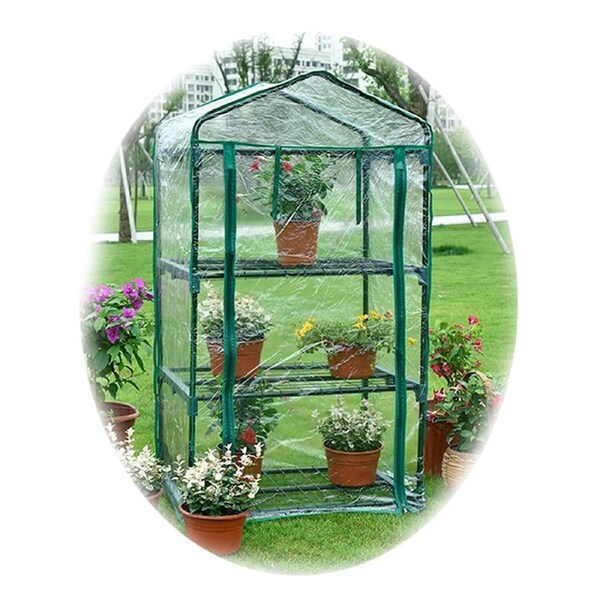 Flower Greenhouse Garden Shed Cover Plant Green House Tunnel Storage 3T