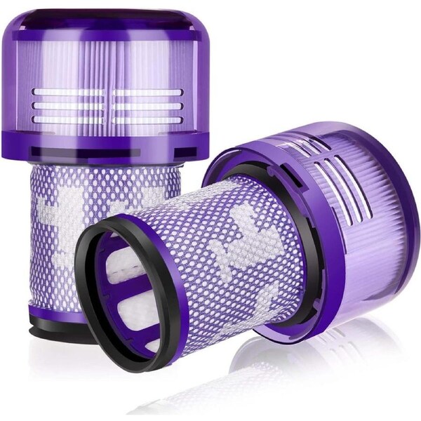 2 Filters For Dyson V12 Detect Slim Vacuum Cleaners, HEPA