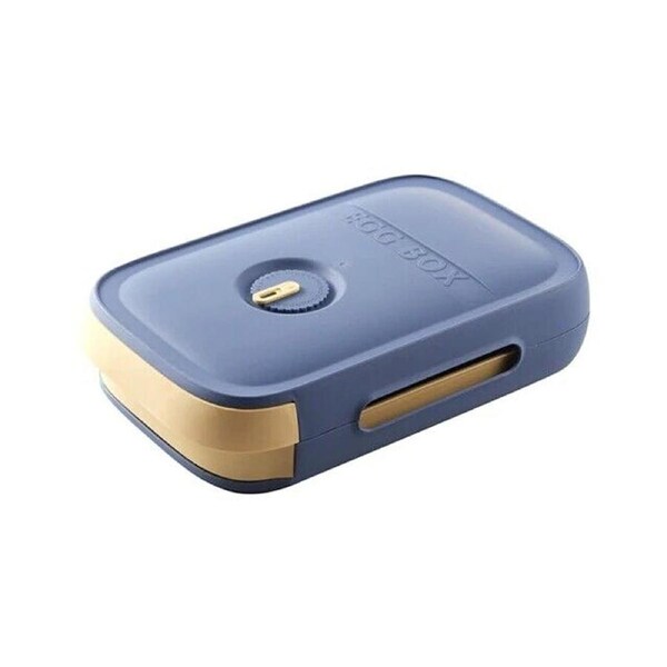 Drawer Type Eggs Tray Fruit Storage Box Kitchen Stacking Holder Food Container Blue