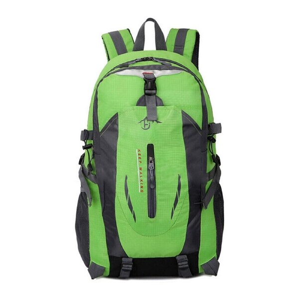 Hiking Camping Bag Large Waterproof Backpack Outdoor Travel Luggage Rucksack - 40L Green
