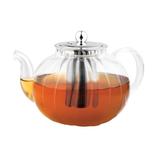 Avanti 1.2 Litre Dahlia Glass Teapot Tea Infuser Maker (1200ml)