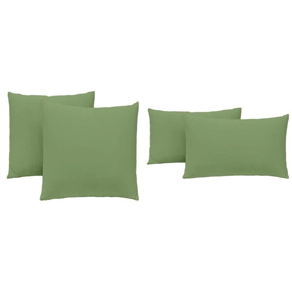Pillow Cases Hotel Quality Pillowcase Standard European Queen King 2 Pack - Green 2 King Pillowcases 50 x 90cm