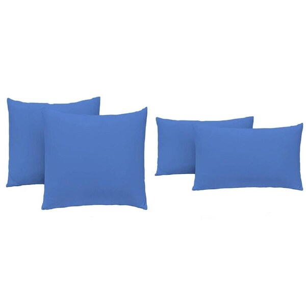 Pillow Cases Hotel Quality Pillowcase Standard European Queen King 2 Pack - Ocean Blue 2 Standard Pillowcases 48 x 76cm