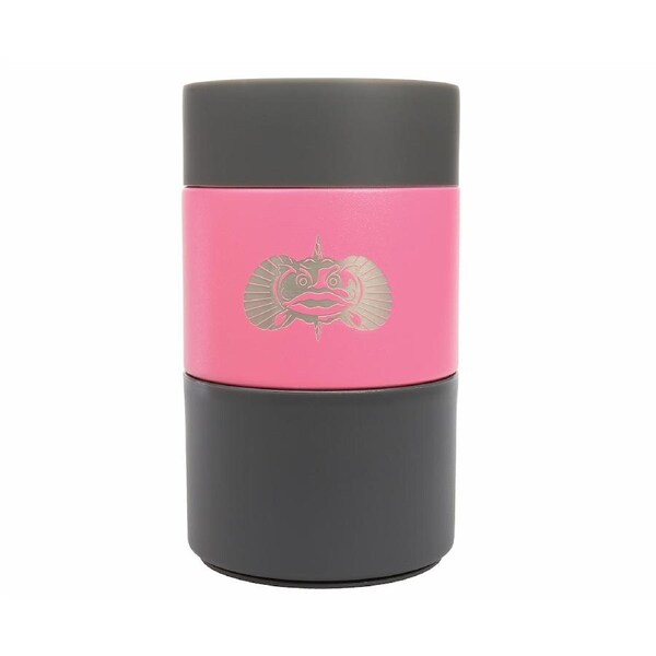 Toadfish Non Tipping Insulated Can and Bottle Cooler Pink Beer Stubbie Holder