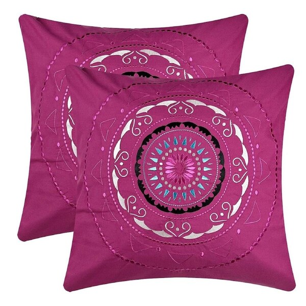 Premium European Pillowcases Continental Pillowcases 65 x 65cm - 2pcs Design 1