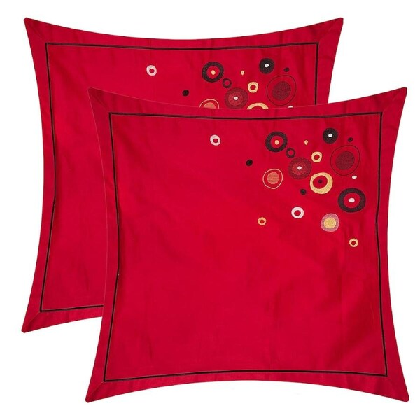 Premium European Pillowcases Continental Pillowcases 65 x 65cm - 2pcs Design 4